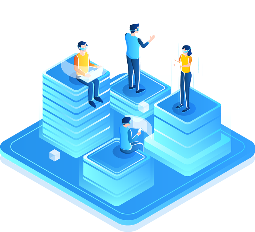 Landing page illustration